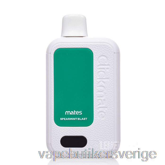 Vape Sverige 7 Daze Clickmate 15000 Engångssats Spearmint Blast